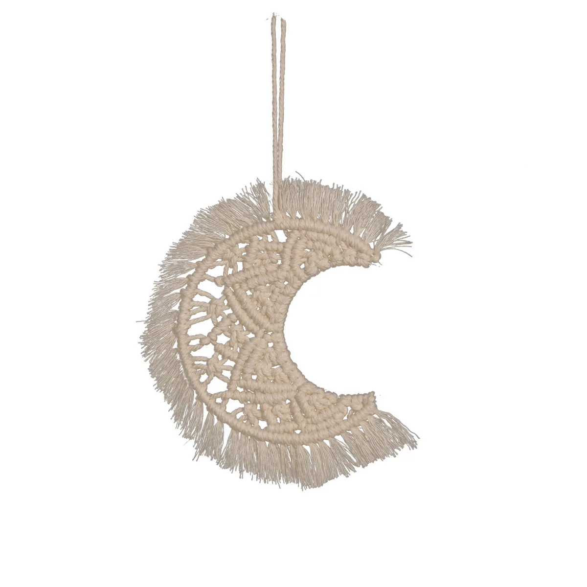 Boho Moon Macrame Room Wall Hanging Handmade Cotton Rope Tassel Crescent Home Nursery Tapestry Bohemian Kids Bedroom Decor T16
Boho Moon Macrame Room Wall Hanging Handmade Cotton Rope Tassel Crescent Home Nursery Tapestry Bohemian Kids Bedroom Decor T16