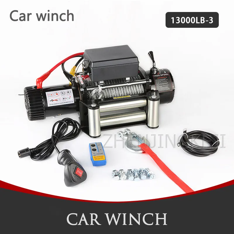 High Power 12V Electric Winch 15000 LB Off-Road Vehicle-Mounted Vehicle Winch Crane Mud Marsh Anchor Rescue Beach Hauling Tools
High Power 12V Electric Winch 15000 LB Off-Road Vehicle-Mounted Vehicle Winch Crane Mud Marsh Anchor Rescue Beach Hauling Tools
