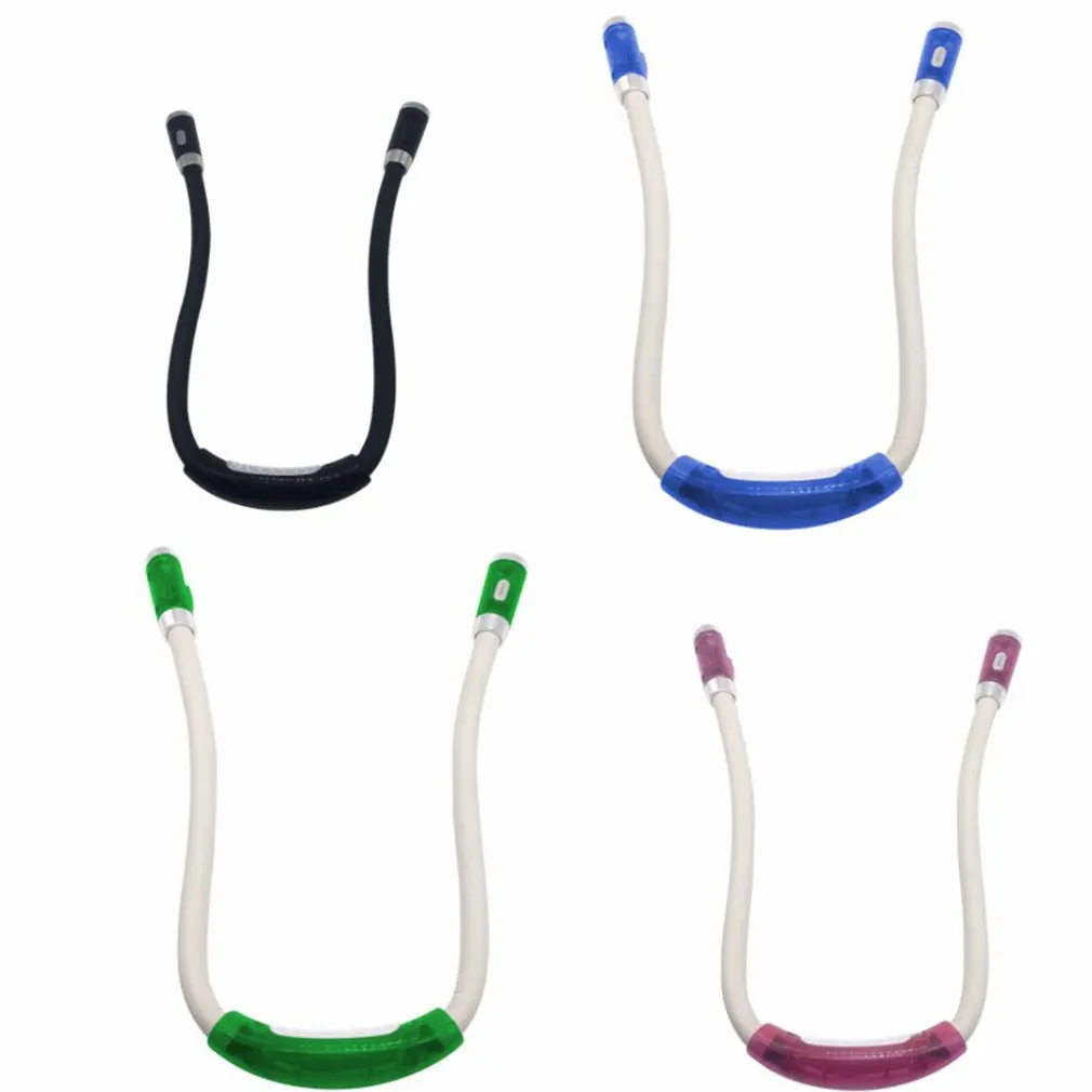 New 2021 Protable LED Neck Reading Light Book Light Bendable Arms Long Lasting For Reading Knitting Camping Repairing
New 2021 Protable LED Neck Reading Light Book Light Bendable Arms Long Lasting For Reading Knitting Camping Repairing