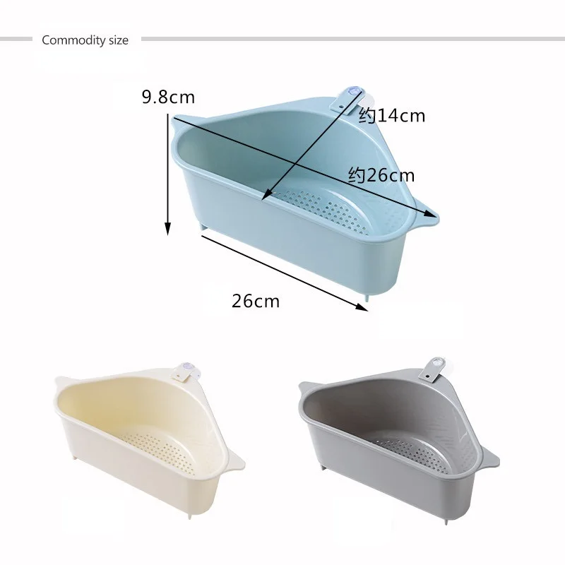 Sink Racks Triangle Suction Cup Sponge Rack Large Capacity Drain Frame Kitchen Storage Holders Hanger Home Storage Organization
Sink Racks Triangle Suction Cup Sponge Rack Large Capacity Drain Frame Kitchen Storage Holders Hanger Home Storage Organization