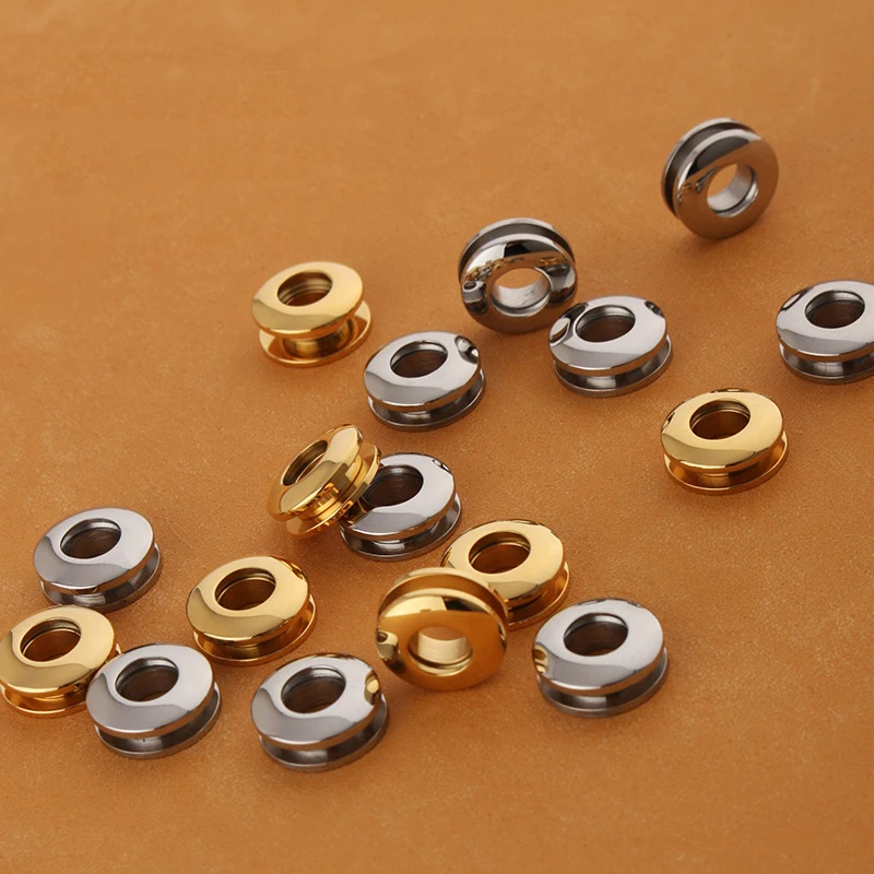 10set Premium Stainless steel Eyelets Screw Design for Leather Craft DIY Scrapbooking Shoes Belt Cap Bag Tags Clothes 6.5mm
10set Premium Stainless steel Eyelets Screw Design for Leather Craft DIY Scrapbooking Shoes Belt Cap Bag Tags Clothes 6.5mm