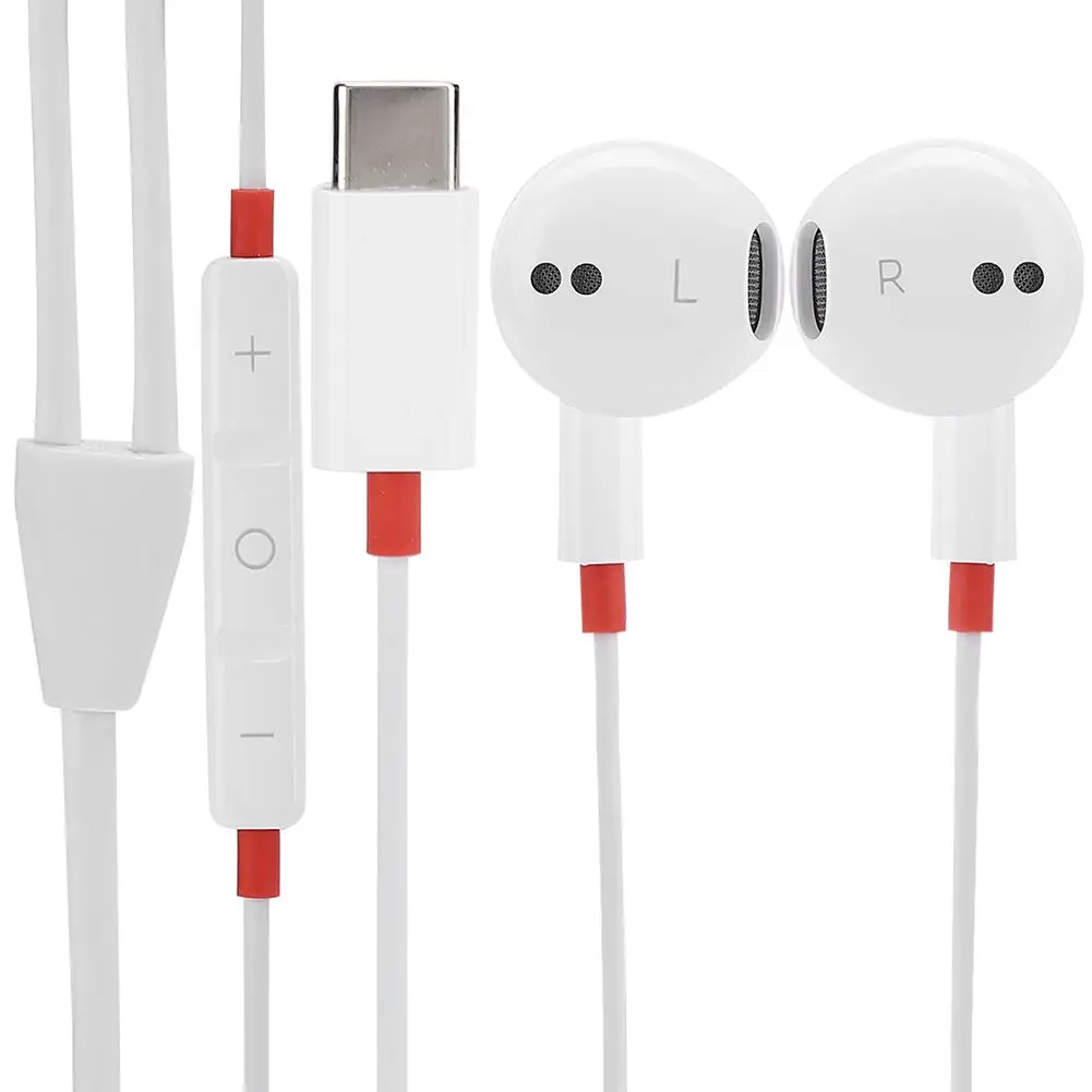 New Type-C Wired Earphone Voice Monitoring KTV Sound Effect Headset With Microphone Audio Headset White 
New Type-C Wired Earphone Voice Monitoring KTV Sound Effect Headset With Microphone Audio Headset White