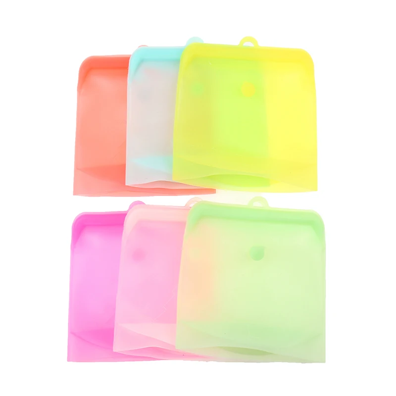 Silicone Food Bag 500ml Leakproof Containers Reusable Fresh Bag Food Storage Bag Freezer Bag Snack
Silicone Food Bag 500ml Leakproof Containers Reusable Fresh Bag Food Storage Bag Freezer Bag Snack