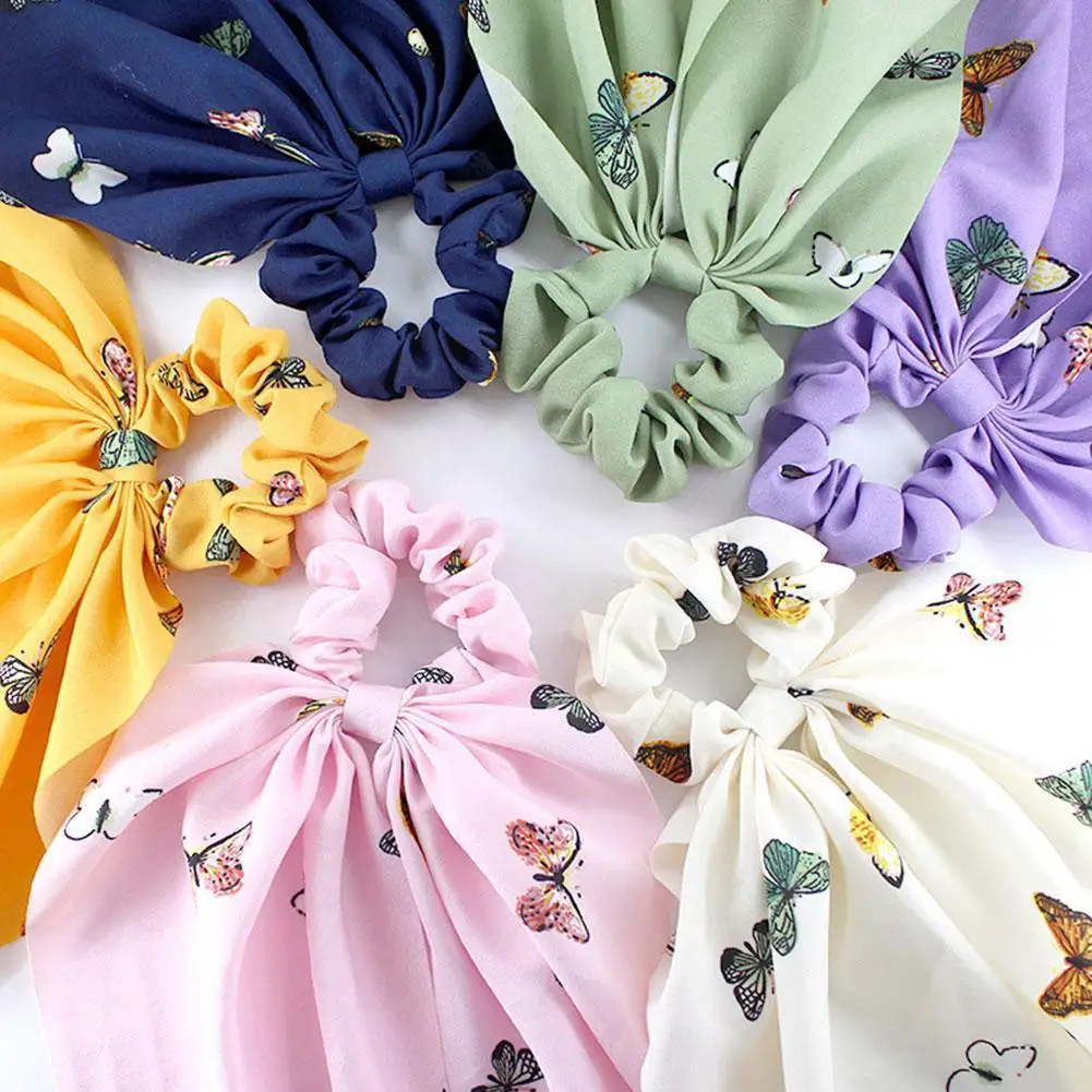 Fashion Butterfly Print Scrunchies For Women Elastic Hair Hair Bands Fashion Ties Hair Rope Streamers Scarf Accessories Hai Y6L7
Fashion Butterfly Print Scrunchies For Women Elastic Hair Hair Bands Fashion Ties Hair Rope Streamers Scarf Accessories Hai Y6L7