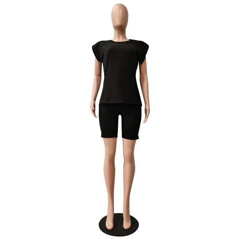ZOOEFFBB Solid Casual Two Piece Set for 2021 Summer Women Clothes Sleeve T Shirt Tops and Biker Shorts Loungewear Matching Sets
ZOOEFFBB Solid Casual Two Piece Set for 2021 Summer Women Clothes Sleeve T Shirt Tops and Biker Shorts Loungewear Matching Sets
