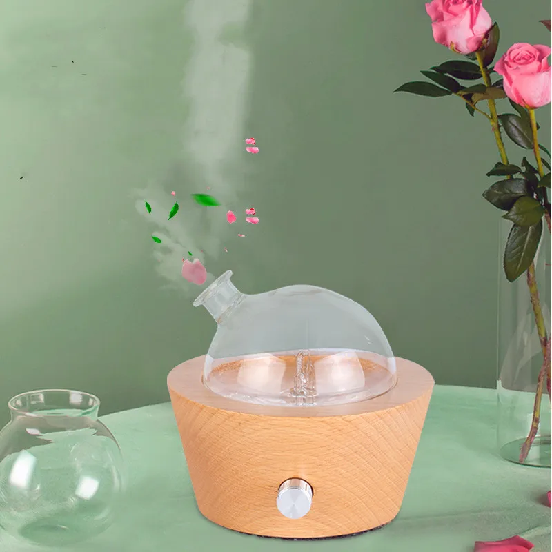 20ML Waterless Nebulizing Essential Oil Diffuser For Best Aromatherapy Beech Wood Glass LED Colored for Home Office Gift Spayoga 
20ML Waterless Nebulizing Essential Oil Diffuser For Best Aromatherapy Beech Wood Glass LED Colored for Home Office Gift Spayoga