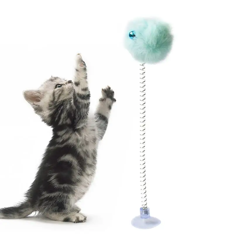 1pc Cat Feather Spring Toy Funny Pet Toys Suction Cup Feather Toy With Bell For Cat Pet Supplies
1pc Cat Feather Spring Toy Funny Pet Toys Suction Cup Feather Toy With Bell For Cat Pet Supplies