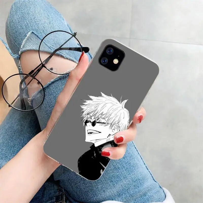 Jujutsu Kaisen Satoru Gojo anime Phone Case For iphone 5s 6 7 8 11 12 XSMAX XR pro plus mini se2020 Cover Fundas Coque
Jujutsu Kaisen Satoru Gojo anime Phone Case For iphone 5s 6 7 8 11 12 XSMAX XR pro plus mini se2020 Cover Fundas Coque