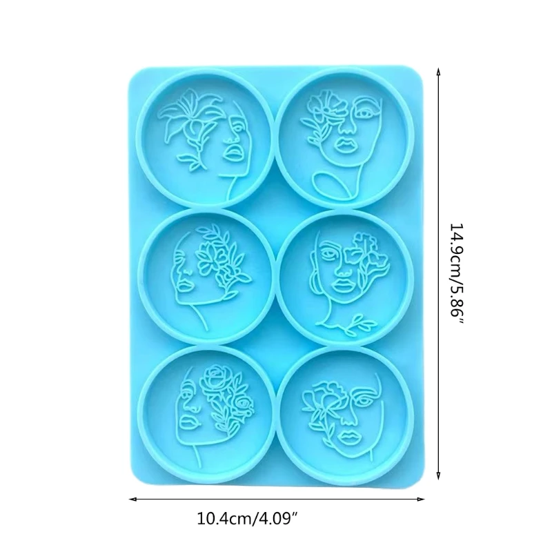 6 Round Female Heads Mobile Phone Holder Epoxy Resin Mold Phone Grip Decorations Casting Silicone Mould DIY Crafts Mold
6 Round Female Heads Mobile Phone Holder Epoxy Resin Mold Phone Grip Decorations Casting Silicone Mould DIY Crafts Mold