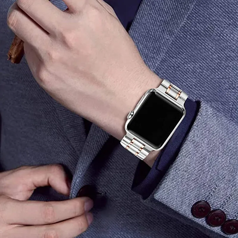 Stainless Steel Strap For iWatch Series 6 SE 5 4 3 2 1 Metal Bracelet For iWatch Series 6 SE 5 4 3 2 1 Wristband Bracelet
Stainless Steel Strap For iWatch Series 6 SE 5 4 3 2 1 Metal Bracelet For iWatch Series 6 SE 5 4 3 2 1 Wristband Bracelet