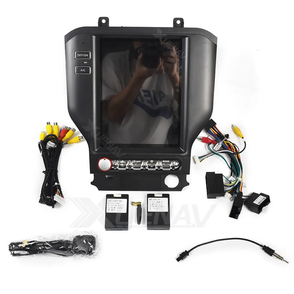 Car Stereo Autoradio Multimedia Player for Ford Mustang 2014 2015 2016 2017 2018 HD Screen Car GPS Nav Head Unit Android System
Car Stereo Autoradio Multimedia Player for Ford Mustang 2014 2015 2016 2017 2018 HD Screen Car GPS Nav Head Unit Android System