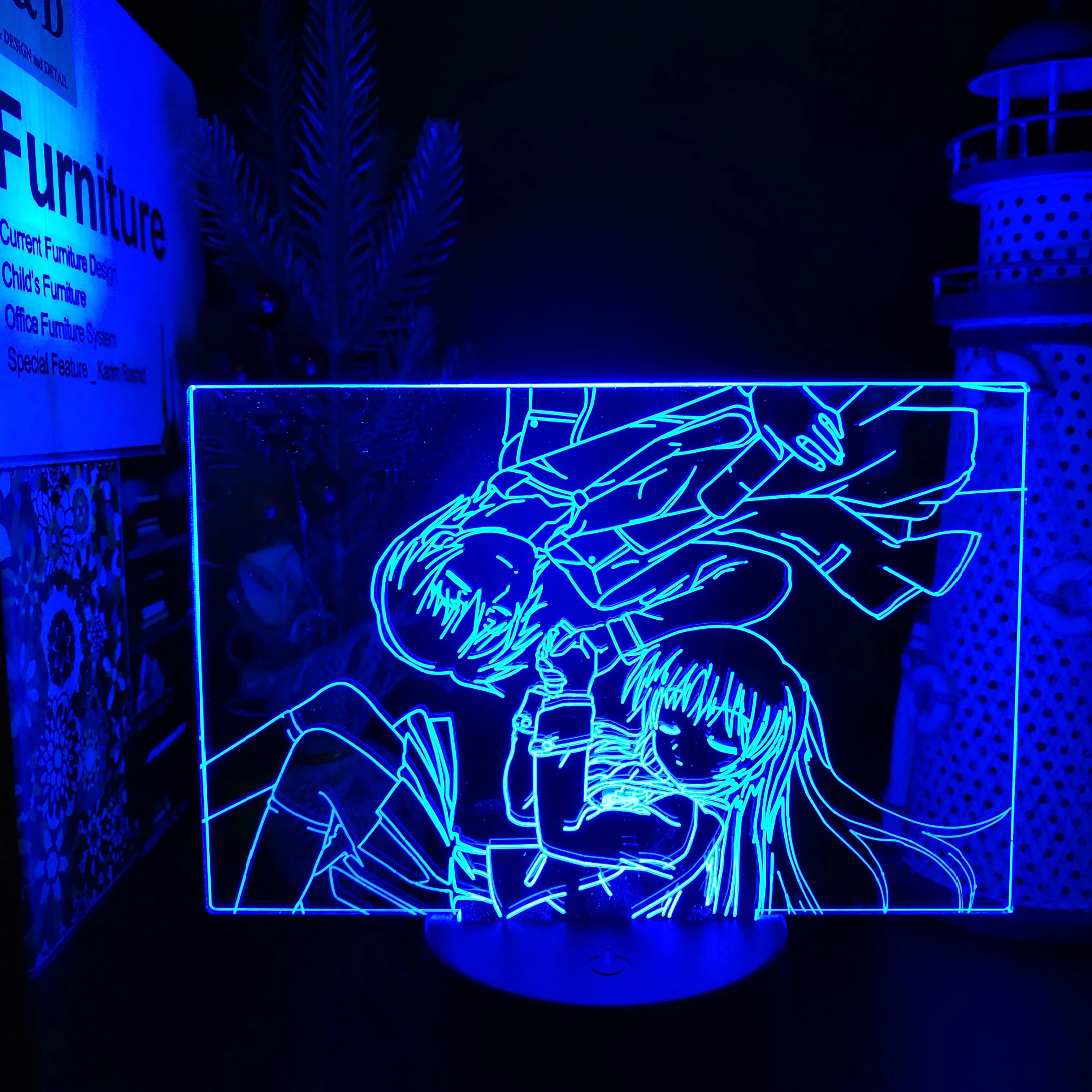Angel Beats Anime 3d Lamp Action Figure Led Night Light for Bedroom Decor Nightlight Kids Child Colorful Table Lamp Manga Gift
Angel Beats Anime 3d Lamp Action Figure Led Night Light for Bedroom Decor Nightlight Kids Child Colorful Table Lamp Manga Gift