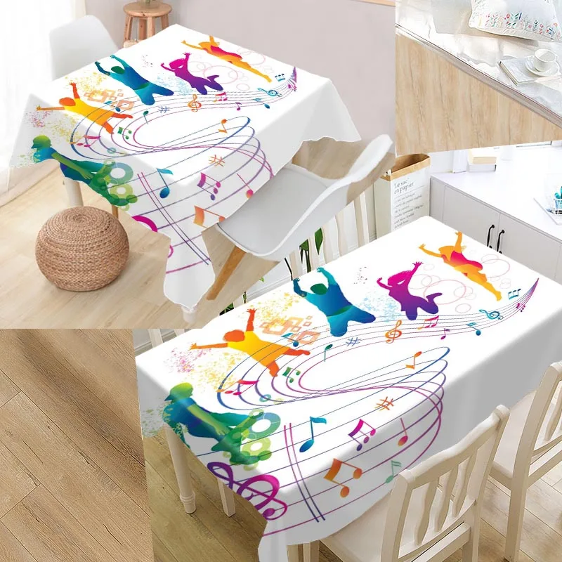Notes Music Custom Table Cloth Rectangular Oxford Print Waterproof Oilproof Square Table Cover Party Tablecloth
Notes Music Custom Table Cloth Rectangular Oxford Print Waterproof Oilproof Square Table Cover Party Tablecloth