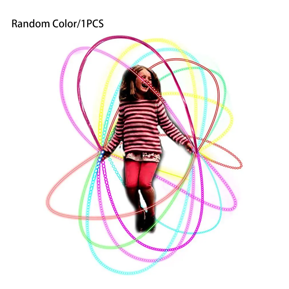 Hot Sale Kids Skipping Rope Neutral Plastic Colorful Flash Jump Rope Sports Led Light Skipping Rope Dropshipping
Hot Sale Kids Skipping Rope Neutral Plastic Colorful Flash Jump Rope Sports Led Light Skipping Rope Dropshipping