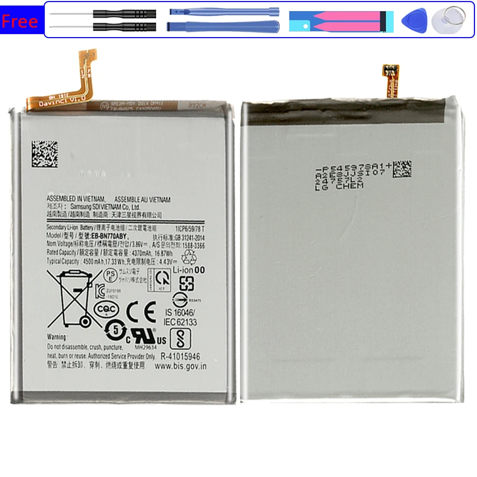 Аккумулятор 10000 мАч для Samsung Galaxy Note10 Lite / Note10Lite / Note 10 Lite Bateria
Аккумулятор 10000 мАч для Samsung Galaxy Note10 Lite / Note10Lite / Note 10 Lite Bateria