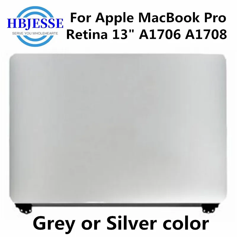 Совершенно новый A1706 ЖК-дисплей в сборе для Macbook Pro Retina 13 "A1708 ЖК-экран в сборе полный серый серебристый MLH12LL/A
Совершенно новый A1706 ЖК-дисплей в сборе для Macbook Pro Retina 13 "A1708 ЖК-экран в сборе полный серый серебристый MLH12LL/A
