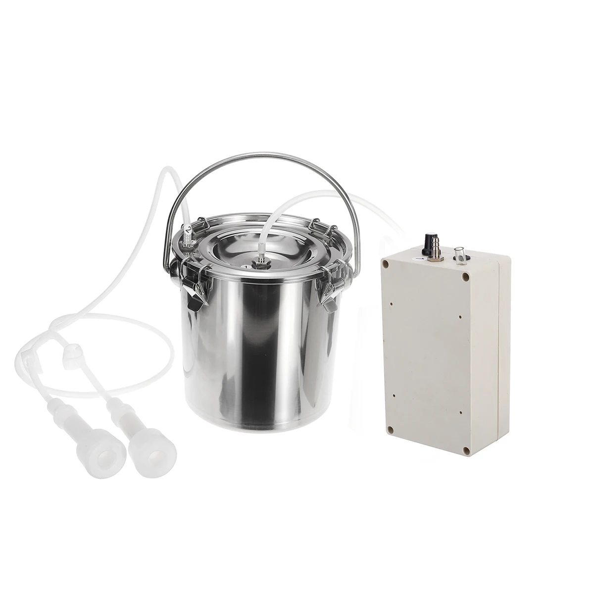 5L Electric Milking Machine for Cows Goats Stainless steel Double Head Milker Vacuum Pump Bucket Milking Machines Livestock tool
5L Electric Milking Machine for Cows Goats Stainless steel Double Head Milker Vacuum Pump Bucket Milking Machines Livestock tool