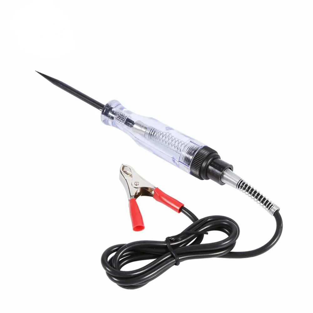 Universal Auto Car Truck Motorcycle Circuit Voltage Tester Test Pen DC 6V-24V Electrical Automotive Tester Free Shipping
Universal Auto Car Truck Motorcycle Circuit Voltage Tester Test Pen DC 6V-24V Electrical Automotive Tester Free Shipping