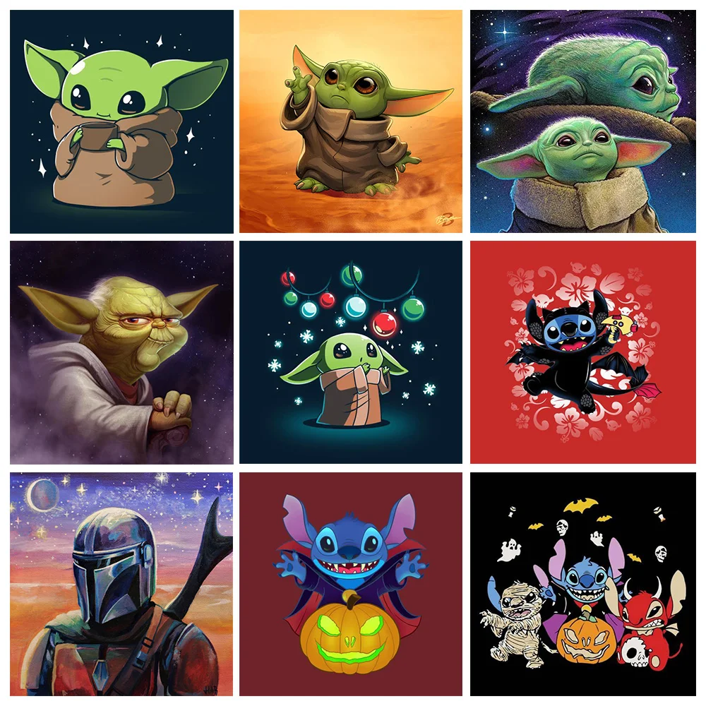 Disney 5D Diamond Painting Cartoon Cute Star Wars Baby Yoda Christmas Stitch Cross Stitch Home Mosaic Embroidery Decor
Disney 5D Diamond Painting Cartoon Cute Star Wars Baby Yoda Christmas Stitch Cross Stitch Home Mosaic Embroidery Decor