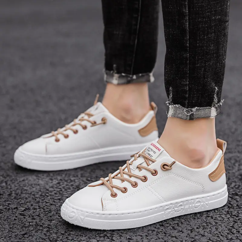 Shoes 2020 Mens Sports Shoes Fashion Men's Shoes Leather Male Sneakers White Sneakers Men Soft Loafers Non-slip chaussure homme
Shoes 2020 Mens Sports Shoes Fashion Men's Shoes Leather Male Sneakers White Sneakers Men Soft Loafers Non-slip chaussure homme