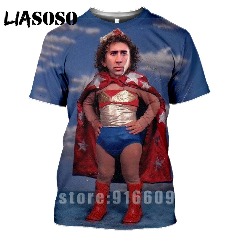 Summer Funny Nicolas Cage Face 3D Print Prince Tshirt Men Women Streetwear Clothing Gym T Shirts Harajuku Fashion Shirts
Summer Funny Nicolas Cage Face 3D Print Prince Tshirt Men Women Streetwear Clothing Gym T Shirts Harajuku Fashion Shirts