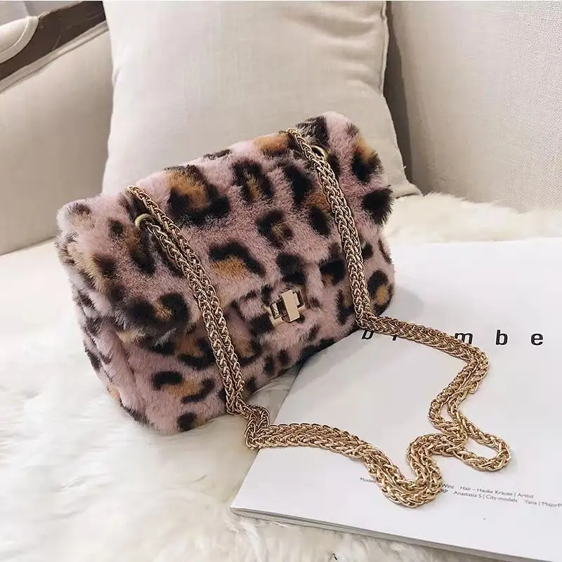 Plush Bags Women's Designer Handbags 2021 Girls Shopper Purses Fashion Casual Korean Style Leopard Printing Chain Crossbody Bags
Plush Bags Women's Designer Handbags 2021 Girls Shopper Purses Fashion Casual Korean Style Leopard Printing Chain Crossbody Bags