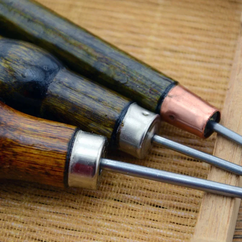 1Pcs Durable Professional Leather Wood Handle Awl Tools For Leather craft Stitching Sewing Hand Tools Accessories Fast Delivery
1Pcs Durable Professional Leather Wood Handle Awl Tools For Leather craft Stitching Sewing Hand Tools Accessories Fast Delivery