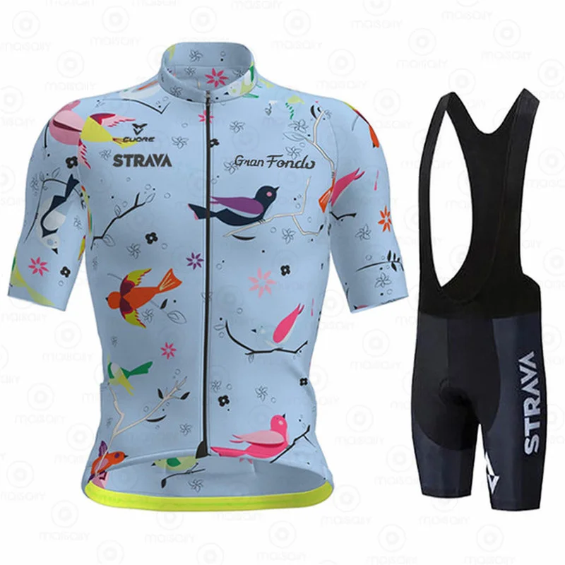 STRAVA Men cycling Jersey Summer Jersey Bike Cycling Clothing Suits Ropa Ciclismo Jerseys Bicycle Wear Clothes Bib Shorts Sets
STRAVA Men cycling Jersey Summer Jersey Bike Cycling Clothing Suits Ropa Ciclismo Jerseys Bicycle Wear Clothes Bib Shorts Sets