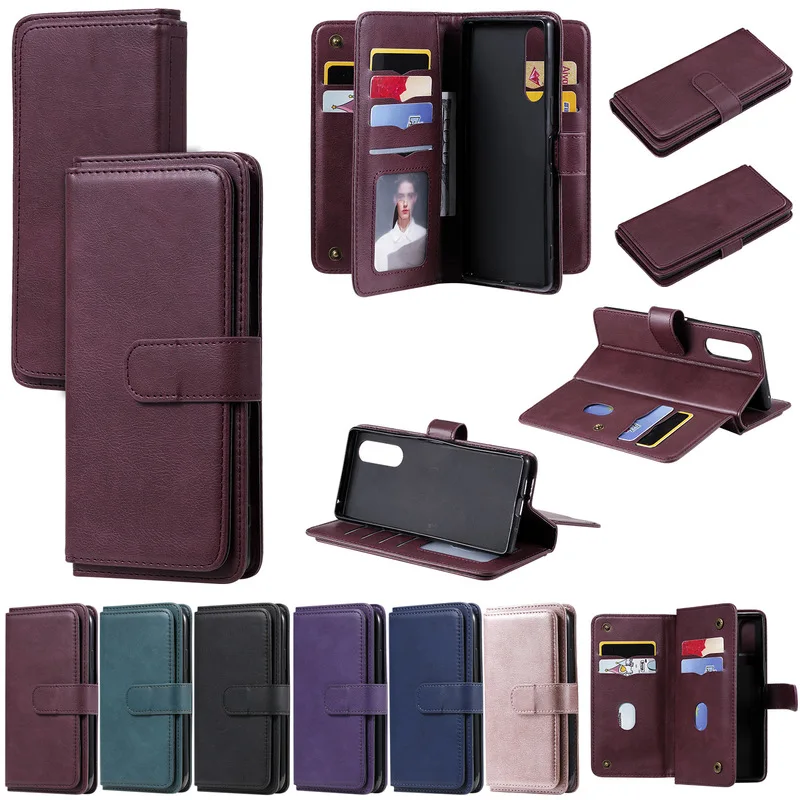 Luxury Leather Case For Sony Xperia L4 Business Magnet Flip Wallet Cover For Xperia 5 8 Card Slot Stand Phone Coque Capa
Luxury Leather Case For Sony Xperia L4 Business Magnet Flip Wallet Cover For Xperia 5 8 Card Slot Stand Phone Coque Capa