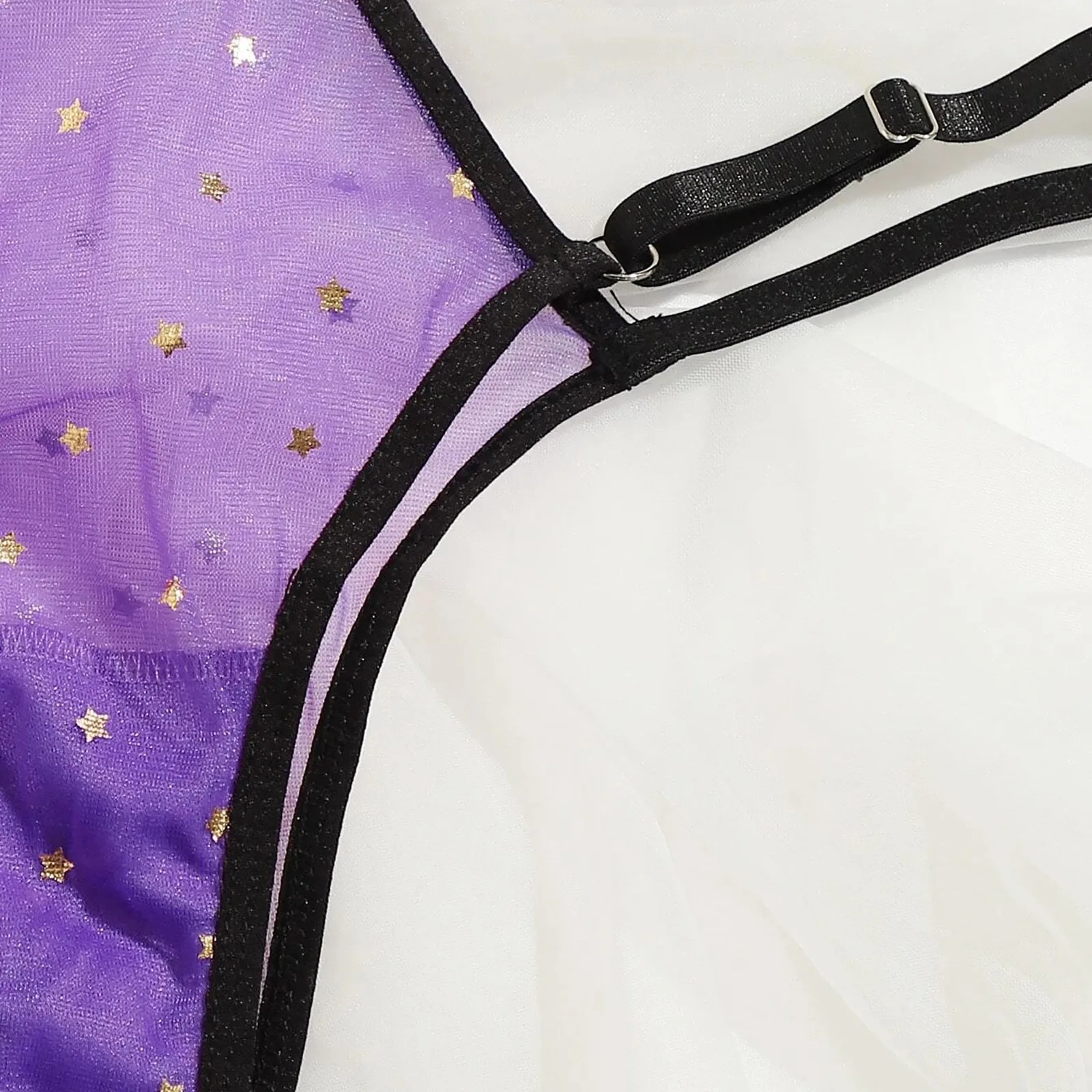 Colorful Printed Star Embroidery Lingerie Perspective Lace Stitching Underwear Sleepwear Pajamas New intimates Bralette
Colorful Printed Star Embroidery Lingerie Perspective Lace Stitching Underwear Sleepwear Pajamas New intimates Bralette