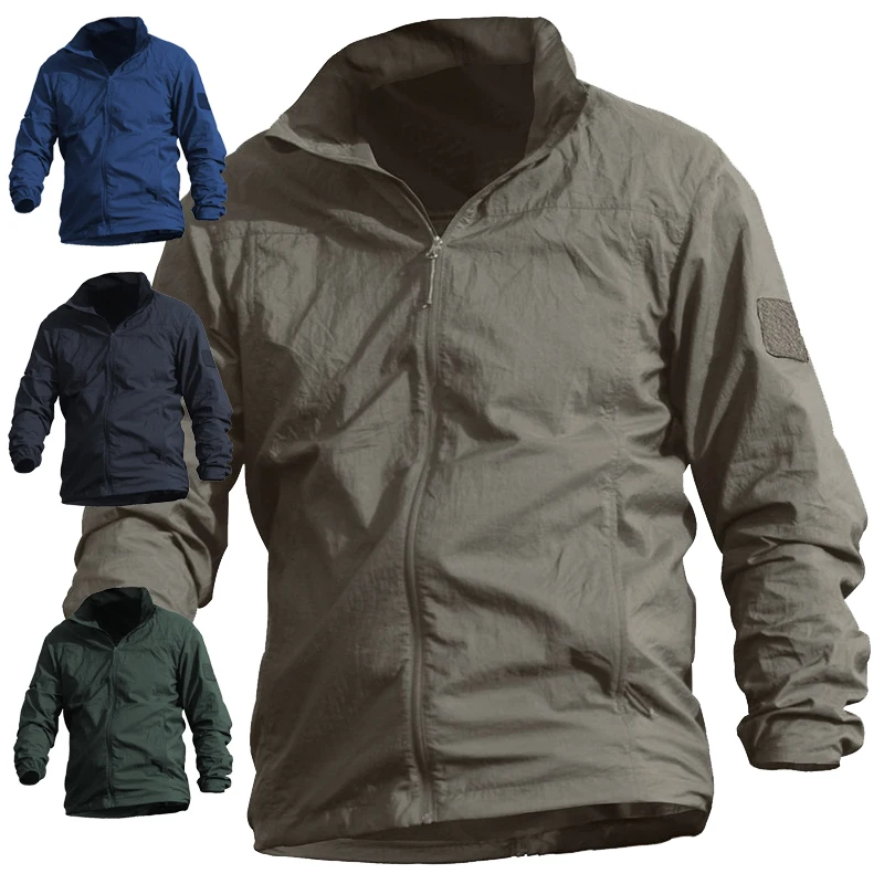 Outdoor Sports Hiking Climbing Fishing Camping Coat Long Sleeve Tactical Army Clothes Men Quick Dry Breathable Military Jacket
Outdoor Sports Hiking Climbing Fishing Camping Coat Long Sleeve Tactical Army Clothes Men Quick Dry Breathable Military Jacket