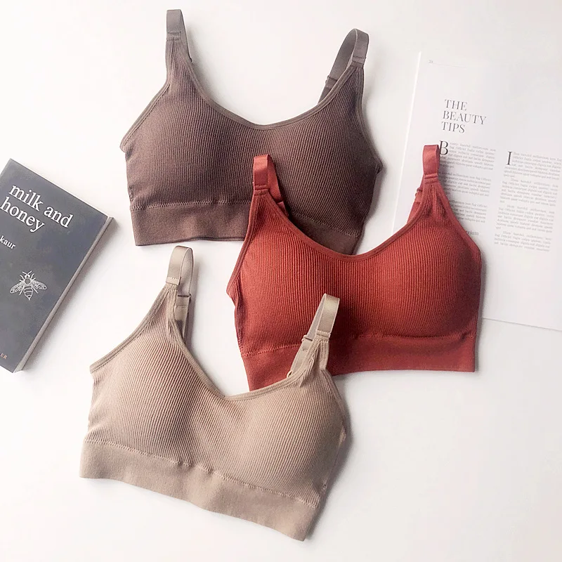 Sports underwear women gather no steel ring lingerie bra tube top wrapped chest beauty back thin section
Sports underwear women gather no steel ring lingerie bra tube top wrapped chest beauty back thin section