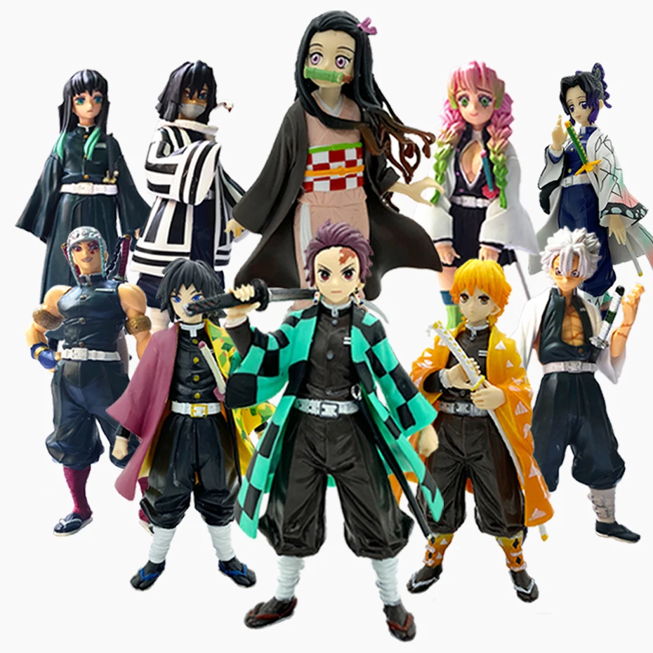 Anime 16cm Demon Slayer Figure Kamado Tanjirou Nezuko Action Figures PVC Model Toys Zenitsu Figurine Inosuke Kimetsu No Yaiba
Anime 16cm Demon Slayer Figure Kamado Tanjirou Nezuko Action Figures PVC Model Toys Zenitsu Figurine Inosuke Kimetsu No Yaiba