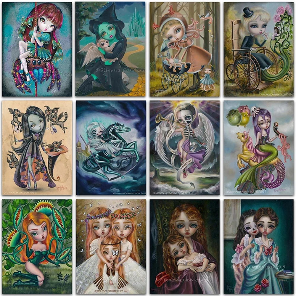 5D DIY Diamond Painting Cartoon Comics Girl Mermaid Kit Full Square&Round Diamond mosaic Diamond embroidery Cross stitch
5D DIY Diamond Painting Cartoon Comics Girl Mermaid Kit Full Square&Round Diamond mosaic Diamond embroidery Cross stitch