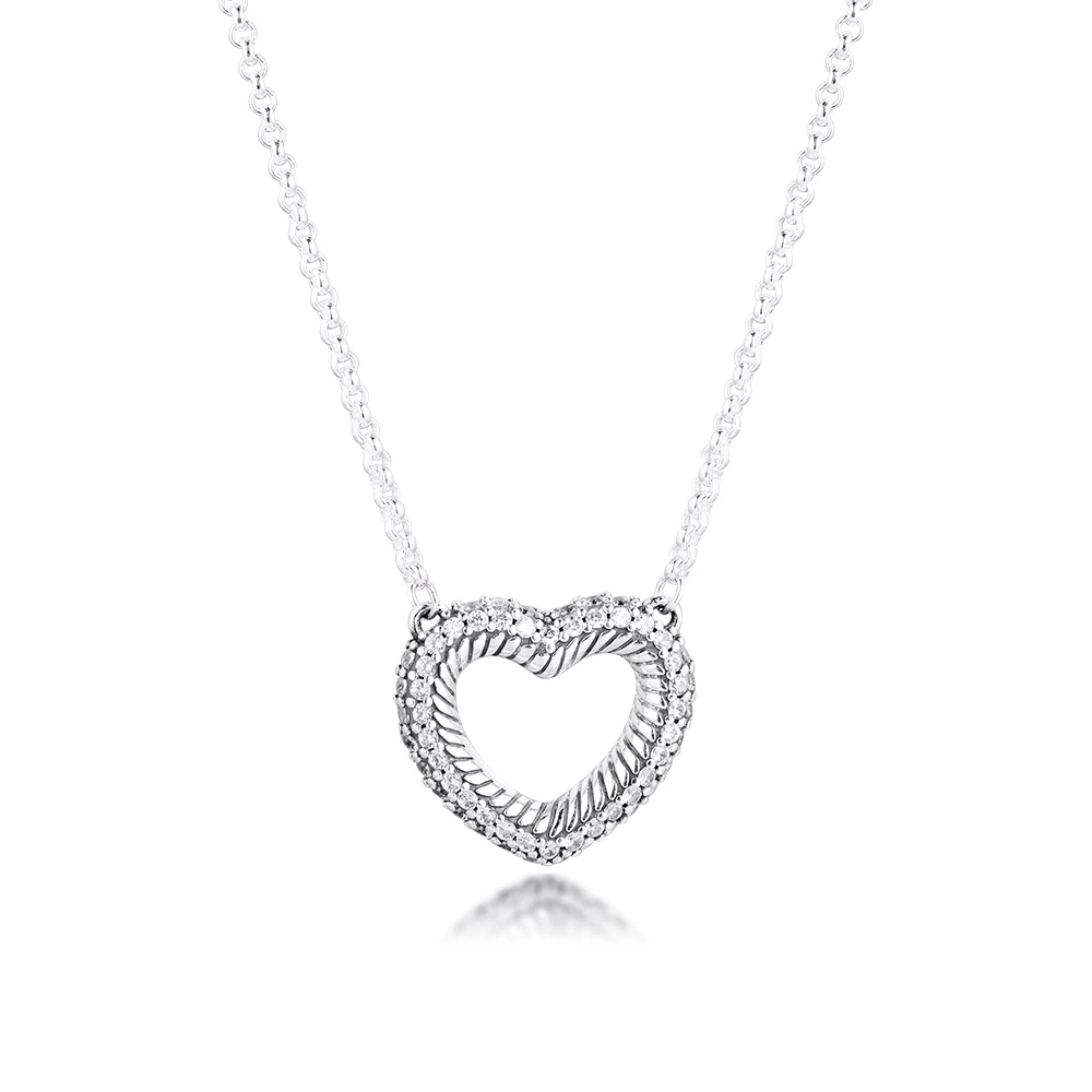 Snake Chain Pattern Open Heart Collier Necklace for Women Fashion 925 Sterling Silver Collier Choker Jewelry Female Necklaces
Snake Chain Pattern Open Heart Collier Necklace for Women Fashion 925 Sterling Silver Collier Choker Jewelry Female Necklaces