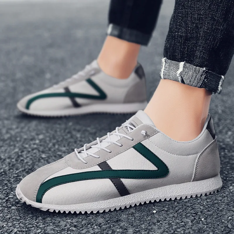 Classic Men Board Shoes patchwork Mens Casual Shoes Fashion Wild Trend Low Tops Lace-up Canvas Shoes Cool Street Sneakers
Classic Men Board Shoes patchwork Mens Casual Shoes Fashion Wild Trend Low Tops Lace-up Canvas Shoes Cool Street Sneakers