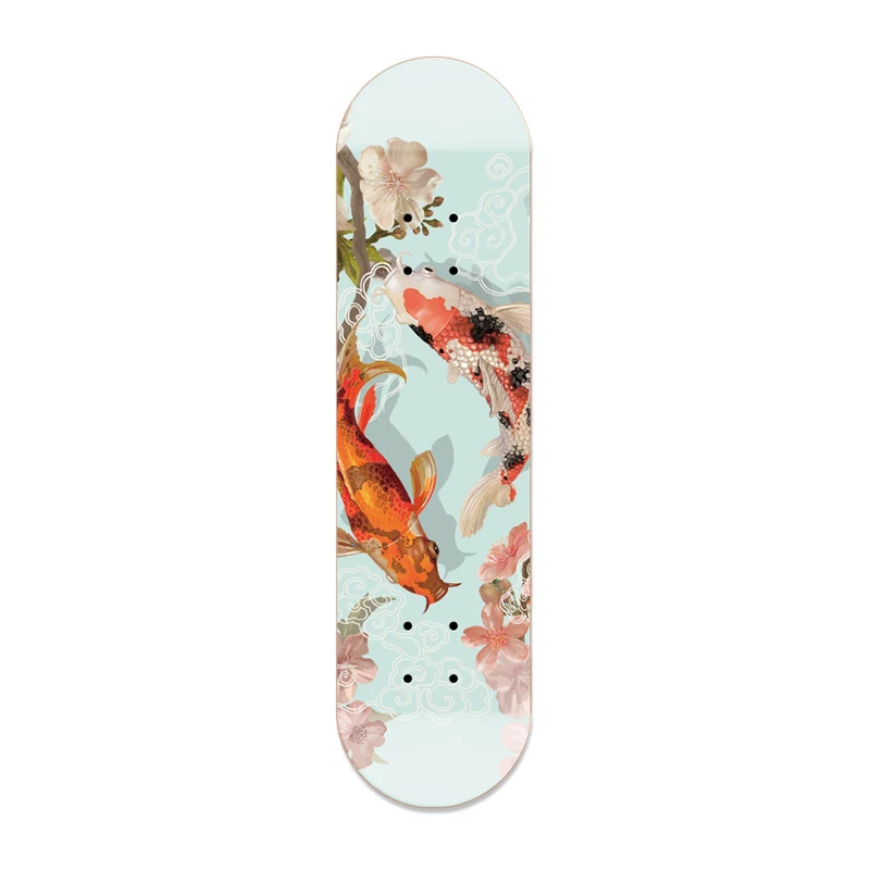 NAVA 80*20cm 31*8 Inch Double Rocker Skateboard Deck 7 Layers American Maple Children Adult Luck Happiness
NAVA 80*20cm 31*8 Inch Double Rocker Skateboard Deck 7 Layers American Maple Children Adult Luck Happiness