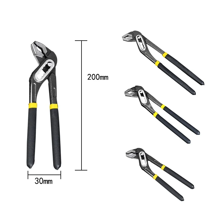 Water Pump Pliers Heavy- Handles Combination Quick-release Plumbing Pliers Wrench Pump Joint Pliers For 8/10/12inch
Water Pump Pliers Heavy- Handles Combination Quick-release Plumbing Pliers Wrench Pump Joint Pliers For 8/10/12inch