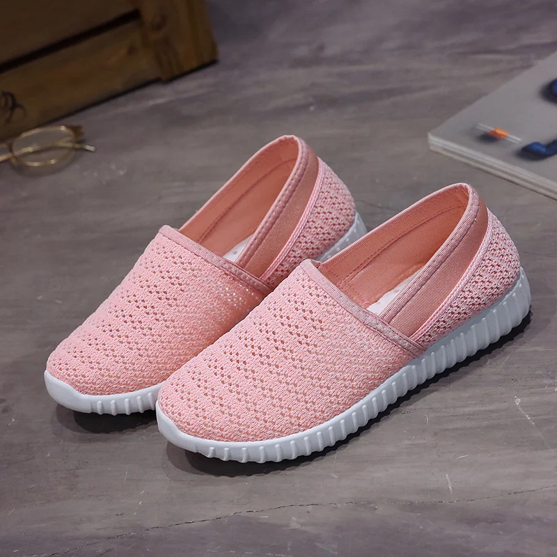 Women Flat Knit Casual Slip on Walk Ballet Vulcanized Shoes Female Mesh Soft Breathable Women's Footwear for Ladies Sneaker 2021
Women Flat Knit Casual Slip on Walk Ballet Vulcanized Shoes Female Mesh Soft Breathable Women's Footwear for Ladies Sneaker 2021