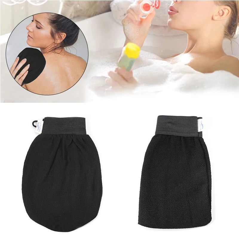 Body Cleaning Black Bath Towel Shower Mitt Skin Exfoliating Shower Spa Scrub Glove Comfortable Durable Black Bathroom Supplies
Body Cleaning Black Bath Towel Shower Mitt Skin Exfoliating Shower Spa Scrub Glove Comfortable Durable Black Bathroom Supplies