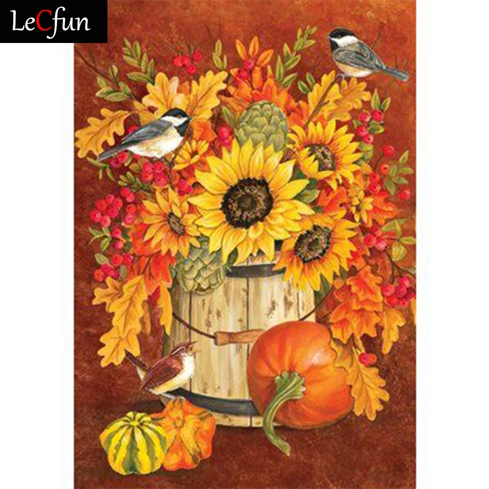 LeCfun Diamond Painting Sunflower Birds Full Round Square Drill Diamonds Gem Art Craft Cross Stitch Embroidery Home Decor Gift
LeCfun Diamond Painting Sunflower Birds Full Round Square Drill Diamonds Gem Art Craft Cross Stitch Embroidery Home Decor Gift