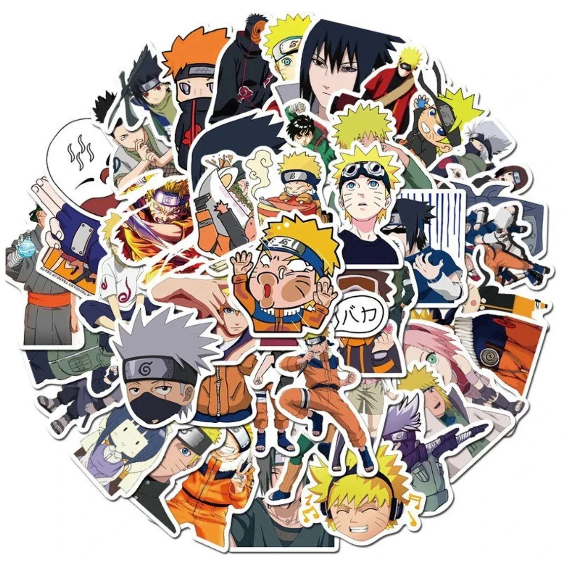 50pcs Naruto Japanese Anime Cartoon Stickers For Kid Phone Graffiti Skateboard Computer Notebook Car Helmet Decal Sticker
50pcs Naruto Japanese Anime Cartoon Stickers For Kid Phone Graffiti Skateboard Computer Notebook Car Helmet Decal Sticker