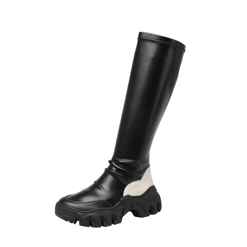 QZYERAI New winter knee boots Women boots Genuine leather Motorcycle boots Female boots European Women shoes
QZYERAI New winter knee boots Women boots Genuine leather Motorcycle boots Female boots European Women shoes