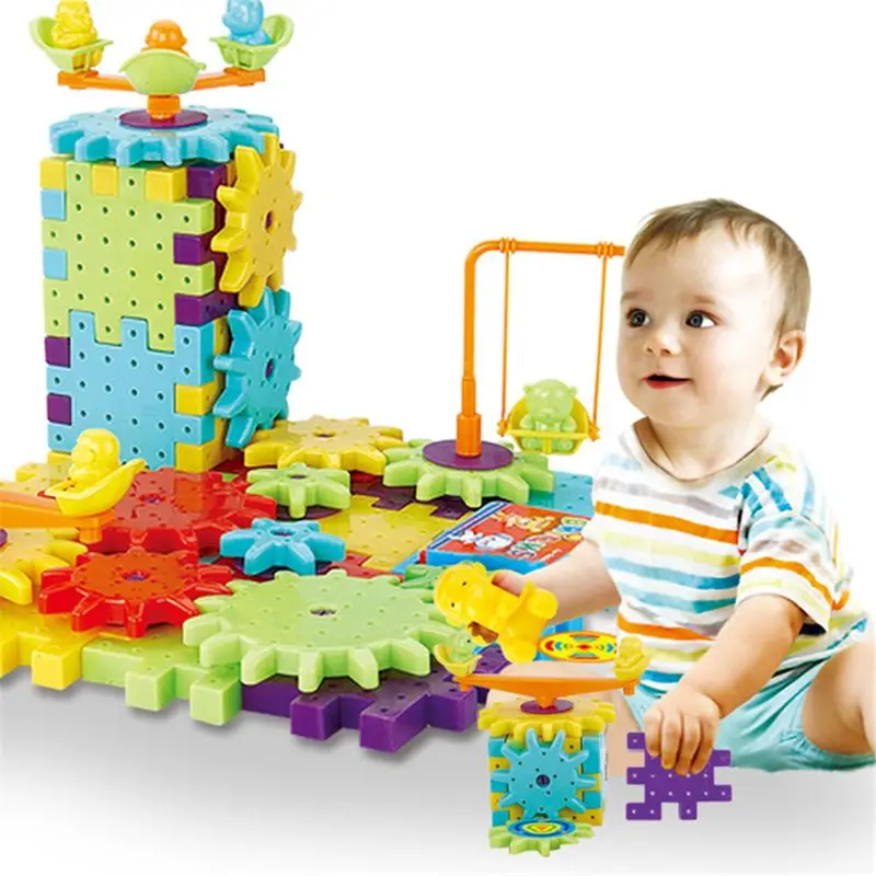 81 PCS Electric Gears 3D Model Building Kits Plastic Brick Blocks Educational Toys For Kids Children Gifts
81 PCS Electric Gears 3D Model Building Kits Plastic Brick Blocks Educational Toys For Kids Children Gifts