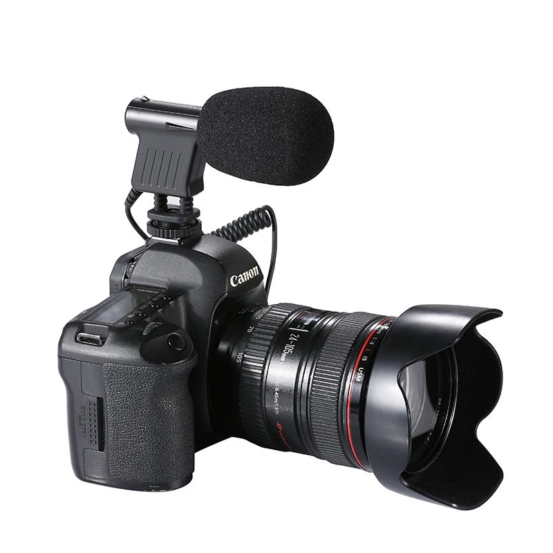 

BOYA BY-VM01 Professional Recording Microphone Video Broadcast Directional Condenser MIC for Nikon Canon Sony DSLR DV Camcorder