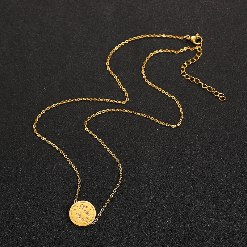 Заказное ожерелье с подвеской из нержавеющей стали коррозией Te Quiela Mama колье