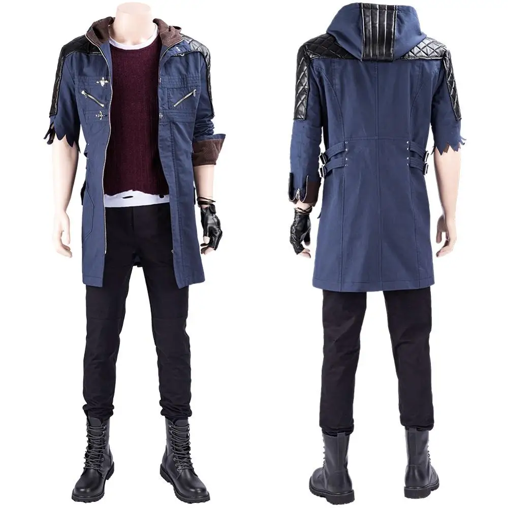 Nero Cosplay Costume DMC 5 Nero Cosplay Adult Men Jacket Coat Uniform Outfit Suit Halloween Carnival Party Costume
Nero Cosplay Costume DMC 5 Nero Cosplay Adult Men Jacket Coat Uniform Outfit Suit Halloween Carnival Party Costume