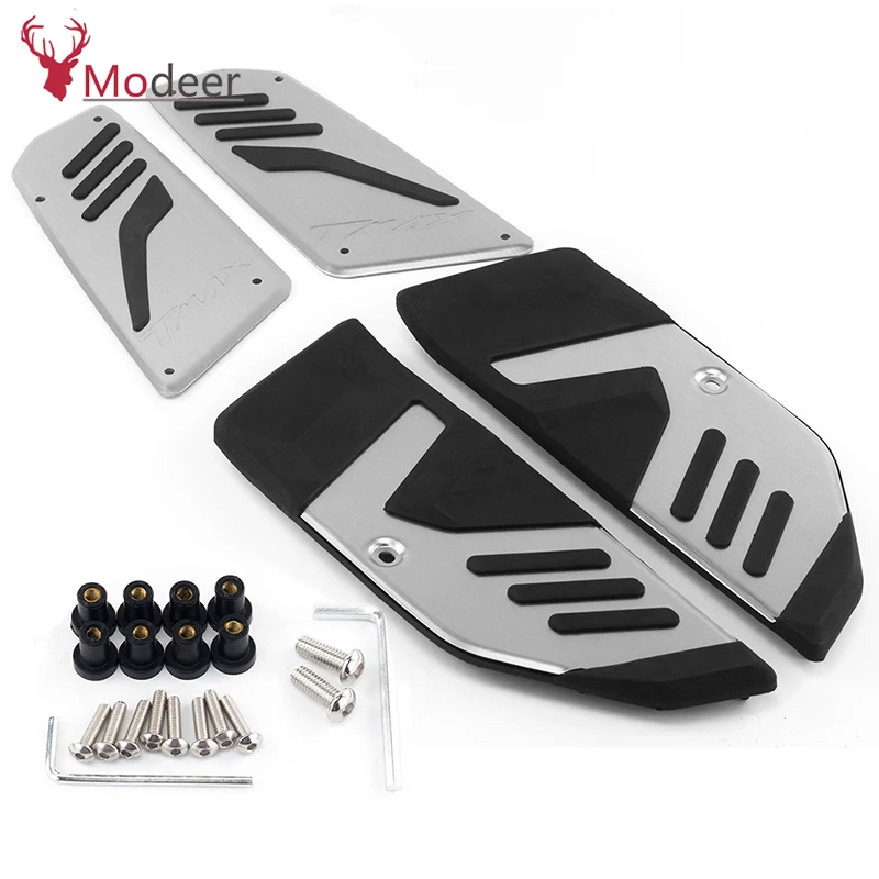 

tmax 560 2019-2022 Motorcycle Footboard Steps Motorbike Foot Footrest Pegs Plate Pads For Yamaha T MAX 530 TMAX530 SX/DX 2017-