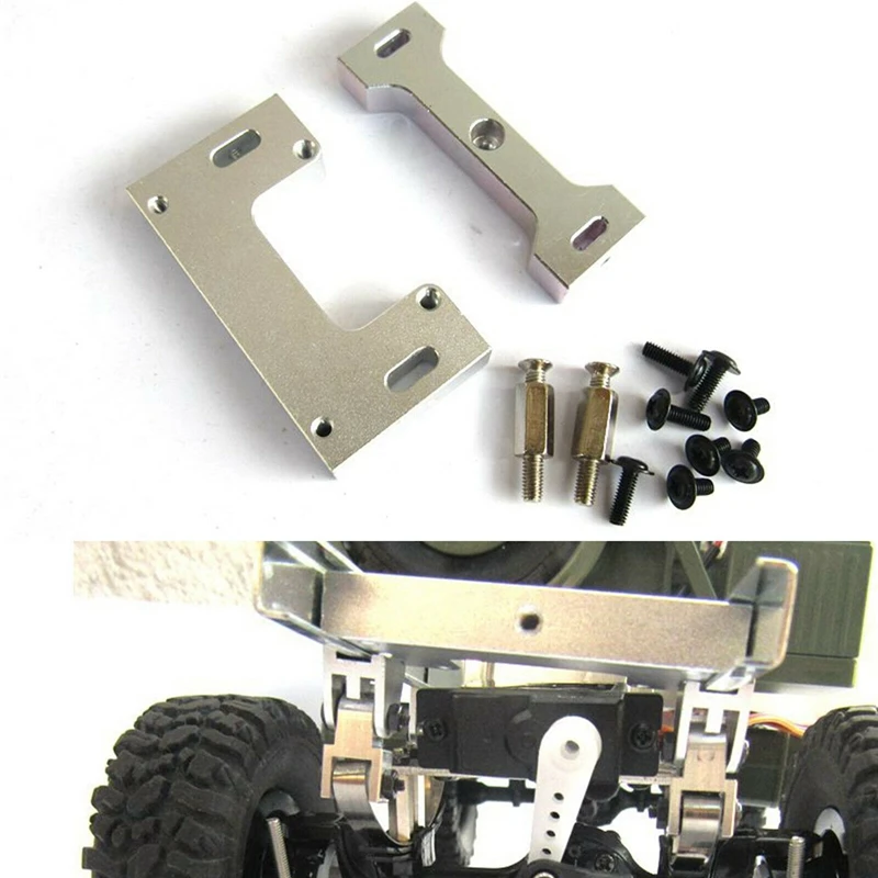 Rudder Metal Fixing Plate on Bridge & Metal Front Bumper with Protection Board for MN D90 D91 MN99S 1/12 RC
Rudder Metal Fixing Plate on Bridge & Metal Front Bumper with Protection Board for MN D90 D91 MN99S 1/12 RC