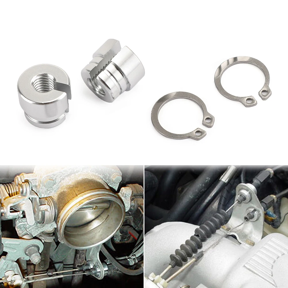 Aluminum Throttle Cable Bushings For E30 E34 E28 E39 E36 M20 M30 M50 S14 M60 Throttle Cables Bushings Car Parts
Aluminum Throttle Cable Bushings For E30 E34 E28 E39 E36 M20 M30 M50 S14 M60 Throttle Cables Bushings Car Parts